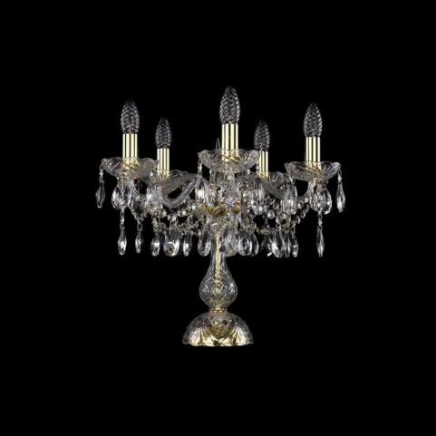 Bohemia Ivele Crystal Настольный светильник Bohemia 1413L/5/141-39 G