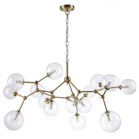 Подвесной светильник Crystal Lux MAXIMO SP15 BRONZE