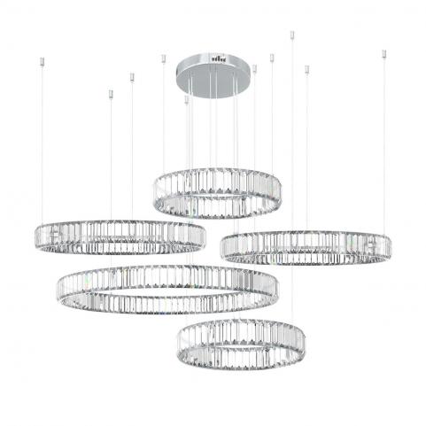 Подвесной светильник Loft IT Crystal ring 10135/5 Chrome