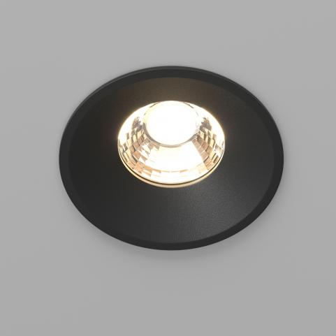 Точечный светильник Maytoni Technical Downlight 3000K Round DL058-12W3K-B