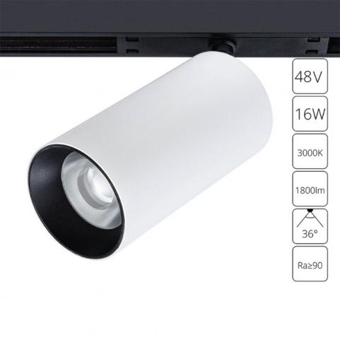 Магнитный трековый светильник Arte Lamp Optima 3000К A7282PL-1WH