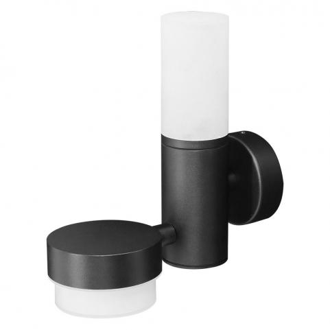 Настенный уличный светильник Arte Lamp Budapest A2360AL-2BK