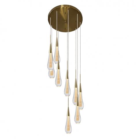 Светильник подвесной Gerhort G61351/9BRS