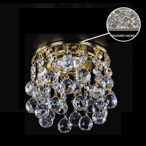Точечный светильник Art Glass SPOT 14 NICKEL CE