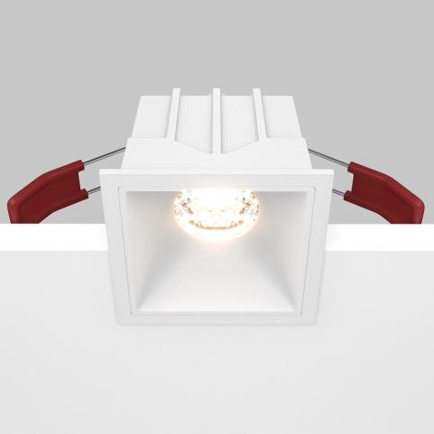 Точечный светильник Maytoni Technical Alfa LED DL043-01-10W3K-SQ-W
