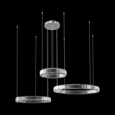 Подвесной светильник Loft IT Crystal ring 10135/3 Chrome