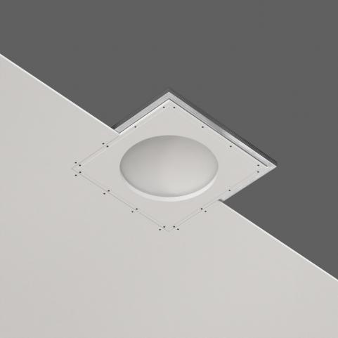 Купольный встраиваемый гипсовый светильник Stellanova Atlas 425  SN 400