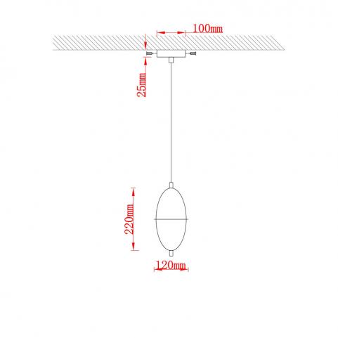 Светильник подвесной Arte Lamp Andromeda A2089SP-3GO