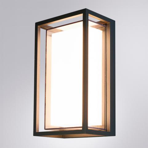 Настенный уличный светильник Arte Lamp Menkar  A1332AL-1BK