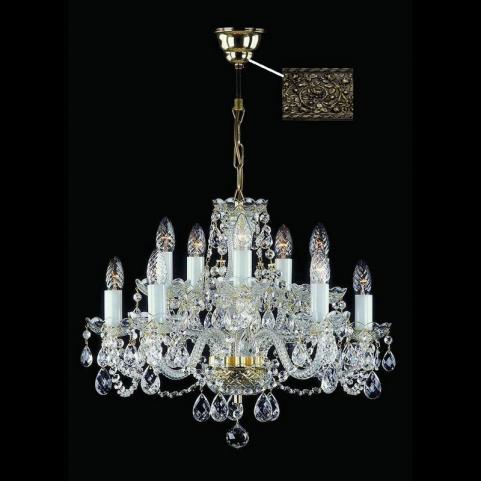 Люстра Art Glass CARMEN FULL CUT R14 LIGHT PATINA CE