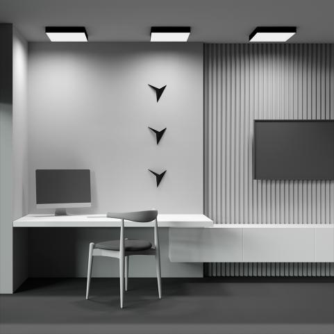 Потолочный светильник Maytoni Technical Ceiling 4000K Zon C032CL-45W4K-SQ-B