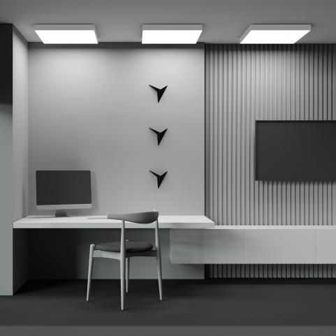 Потолочный светильник Maytoni Technical Ceiling 4000K Zon C032CL-90W4K-SQ-W
