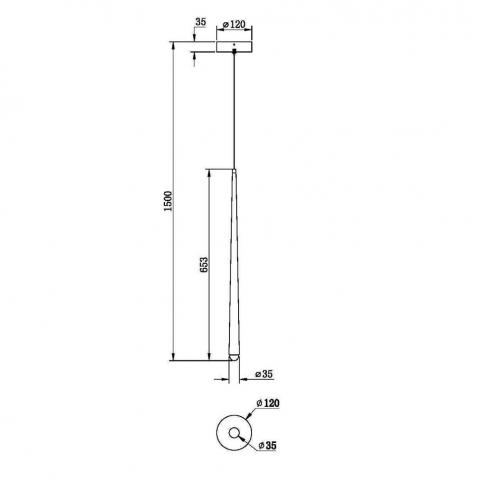 Подвесной светильник Maytoni Cascade MOD132PL-L28BK