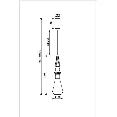 Светильник подвесной Arte Lamp Coral A2405SP-8YL
