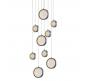 Подвесной светильник Delight Collection Bottega P98014M-9 polished nickel