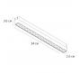 Магнитный трековый светильник Arte Lamp Rapid 4000К A6168PL-1BK