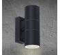 Настенный уличный светильник Arte Lamp Mistero  A3302AL-2BK