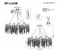 Подвесной светильник ST Luce Teardrops 4000K SL1660.203.12