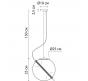 Светильник подвесной Arte Lamp Holly A3225SP-1PB