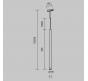 Трековый подвесной светильник Maytoni Technical Levity 2700К Skim TR191-1-3W2.7K-M-B