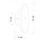 Настенный уличный светильник Arte Lamp Nimbo  A4506AL-1BK
